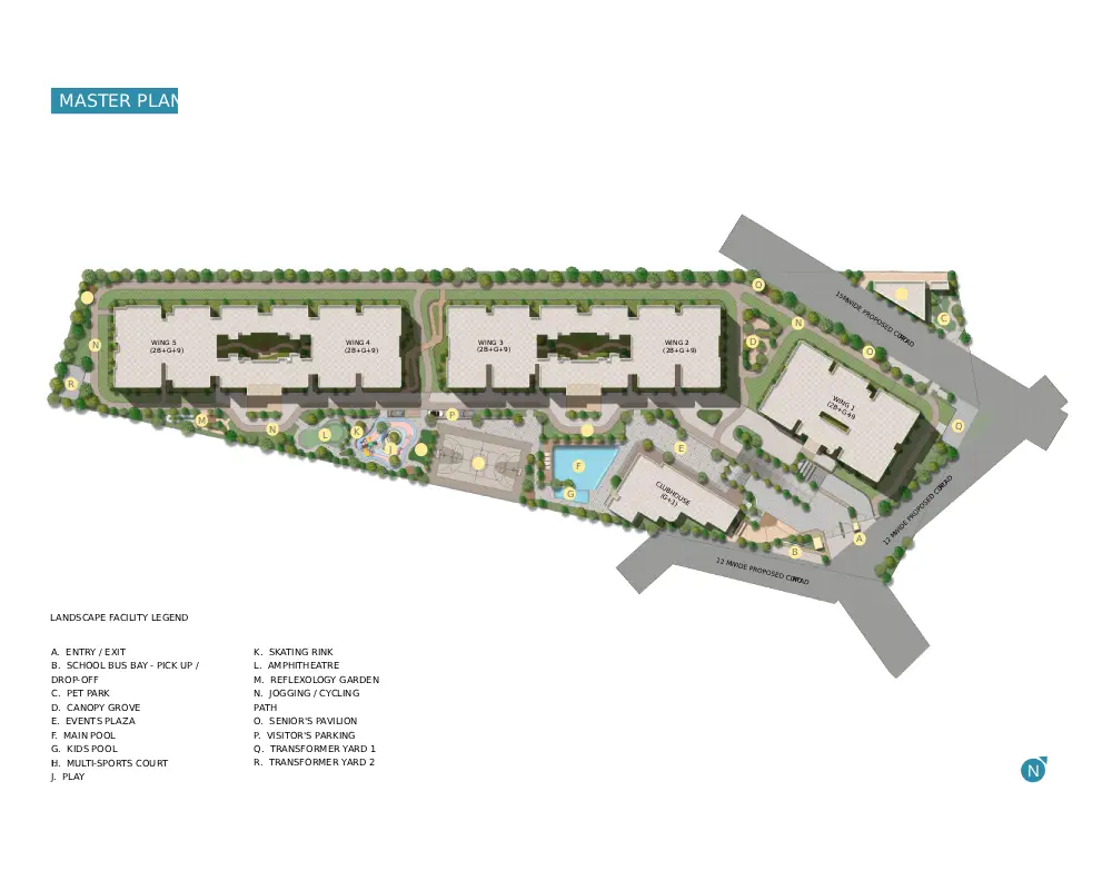 Sobha Magnus master plan