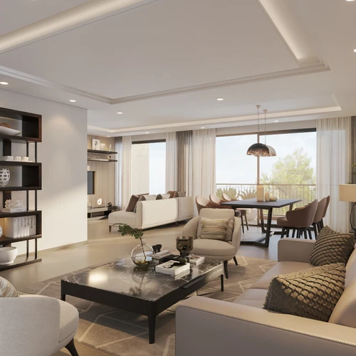 sobha hamptons Living-Dining