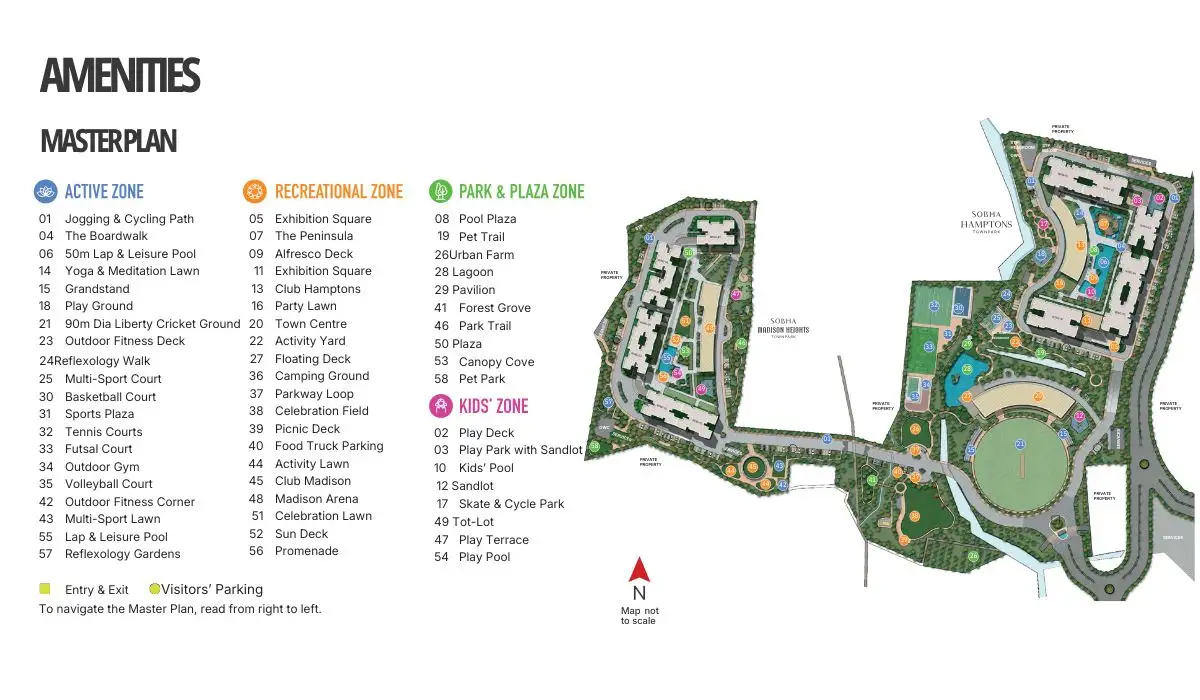sobha madison heights master plan