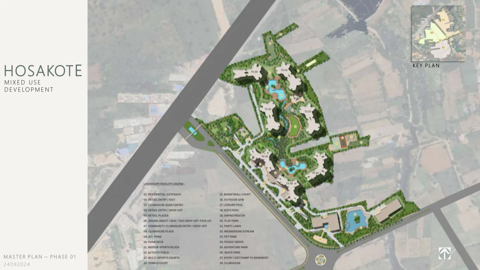 Sobha Codename Trinity master plan