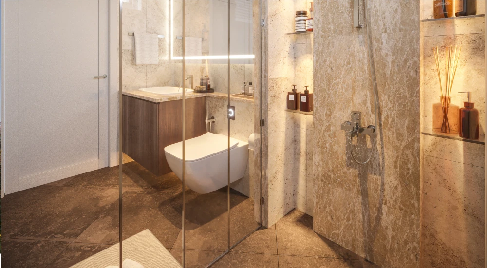 Sobha in Hoskote washroom