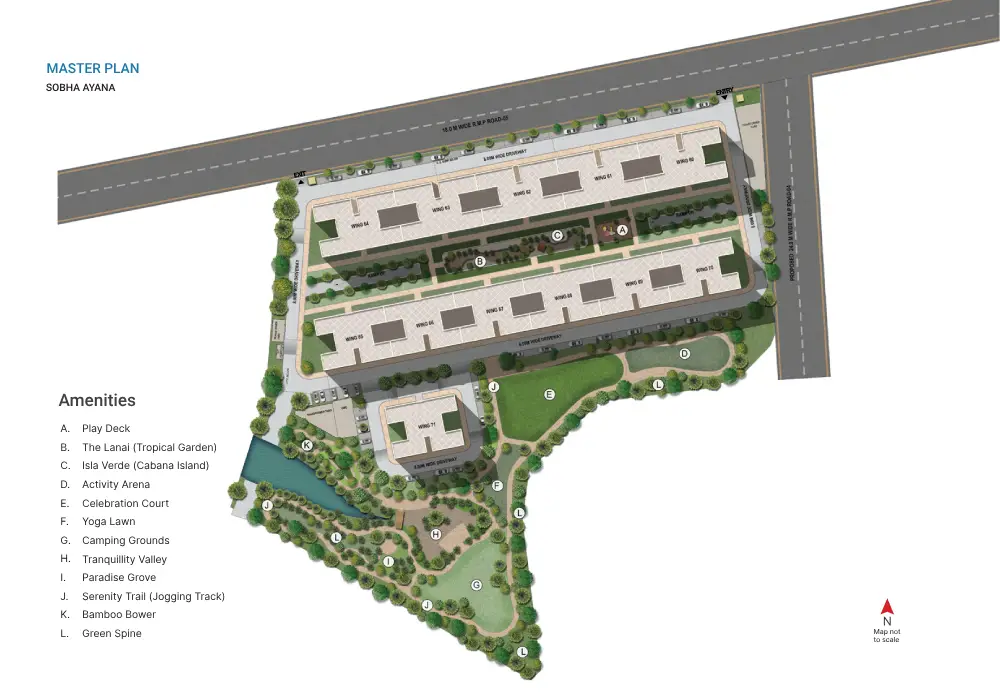 sobha ayana master plan
